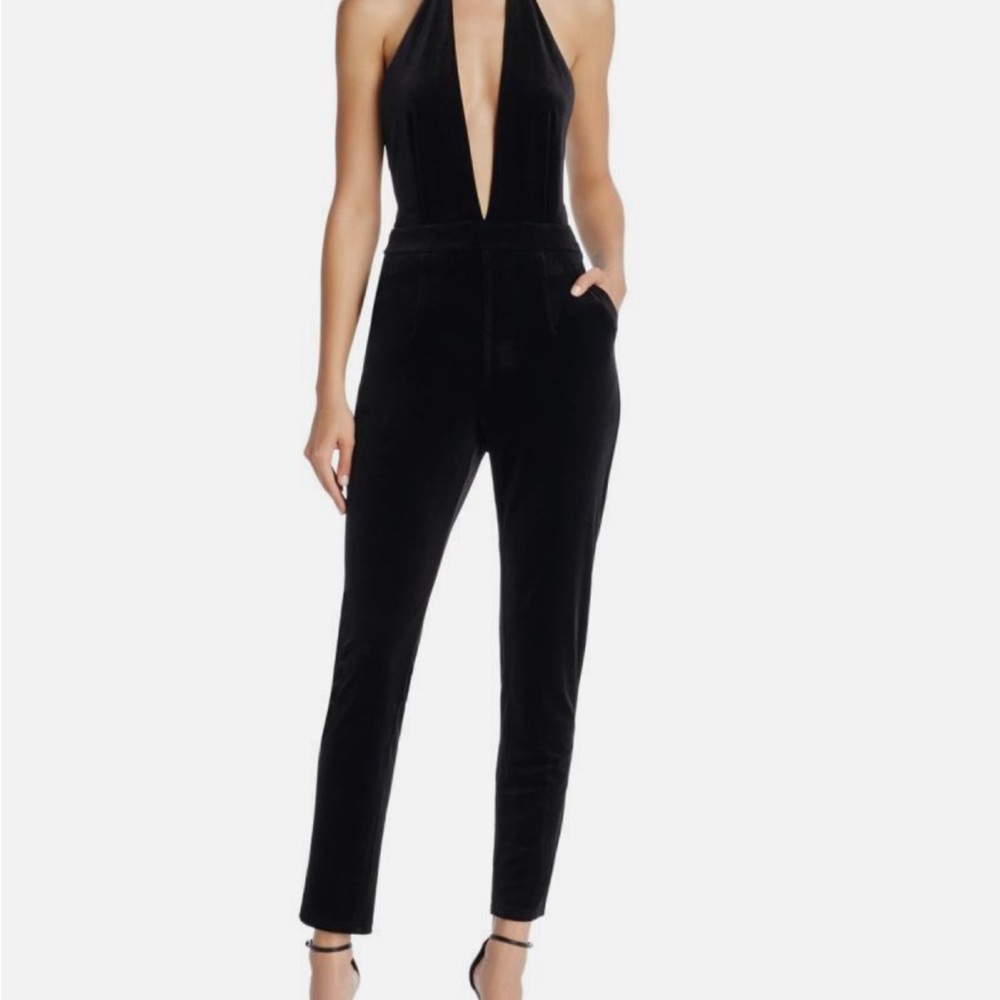 Chic Black Halter Jumpsuit